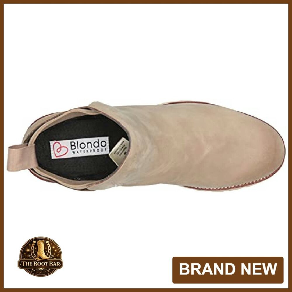 Waterproof Ankle Boots Pull-On Design Lightweight EVA Sole Cushioned Insole - Picture 6 of 8
